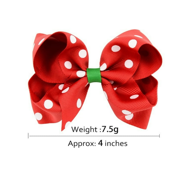  MIKONIKO Bow Hair Clips 2PCS Set for Women and Girls