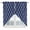 Blue, variant on Navy Blue Knot Swag Curtain Valances, Nautical Striped Monochrome Ocean Kitchen Valance for Window, Rod Pocket Small Topper Drapes for Cafe Bedroom Bathroom 2 Panels Window Treatment 28"x36"