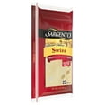 Sargento® Sliced Swiss Natural Cheese, 22 slices