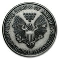 thumbnail image 2 of 1 oz Silver Antique Round - Western Skulls (Indian Chief), 2 of 4