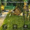 thumbnail image 3 of Lámpara de exterior Irfora 36LEDs 570mm Energía solar Hervidor de agua al aire libre Luz Lámpara de regadera Luz de cadena de hadas con control de luz sensible de pie Célula recargable de alta capacid Irfora Lámpara de exterior, 3 of 7