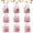 All, variant on KOYPTL 6 Pcs Christmas Gift Bags with Handles Pink Non-Woven Christmas Treat Bags Reusable Holiday Tote Bag for Gifts Wrapping Xmas Party Favors Supplies,Gift Packaging Bag(Reindder 9"x8.7"x4.3")