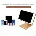 thumbnail image 2 of Support Rotatif Universel pour Téléphone Portable Support Pliable Support de Bureau Pliable pour Téléphone Intelligent Tablettes, Or, 2 of 8