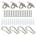 thumbnail image 4 of Ceiling Swing Hooks, Easy To Carry Hook Hanging Kit Convenient To Use Lightweight  For Home For Yoga Room, 4 of 8