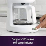 Mr. Coffee 5-Cup White Switch Coffee Maker 2134286