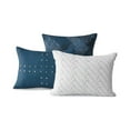 thumbnail image 5 of Mainstays Navy Plaid 10 Piece Bed in a Bag with 3 Dec Pillows, King, 5 of 7