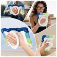 thumbnail image 5 of FJLBDE Case for Lenovo Tab M10 Plus 3rd Gen 2022 10.6 Inch with 360 Kickstand, Shoulder Strap Carrying Protective Cover, Multicolor Blue, 5 of 6