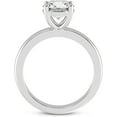thumbnail image 4 of 14K White Gold Cushion Cut Lab Grown Diamond Solitaire Engagement Ring – IGI Certified – Gift for Women, Wedding or Birthday (3 Carat TW E-F Color VVS-VS Clarity) (Ring Size: 7.5), 4 of 6
