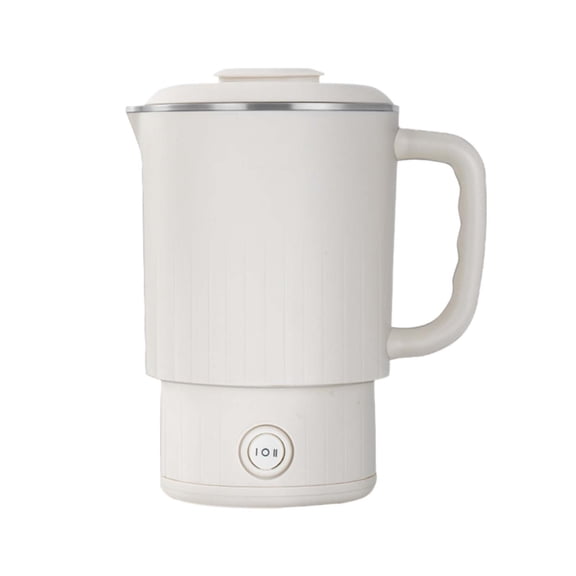 Portable Foldable Electric Kettle - Stainless Steel Travel Water Boiler for Home Camping and Outdoor Use - Fast Heating Compact Design - Color A