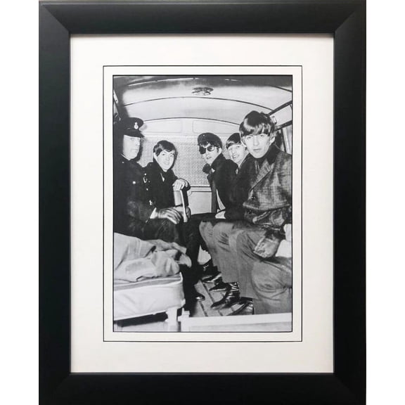 The Beatles Collection "Armored Truck Escort" 1964 Framed Poster Generic