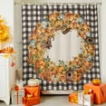 thumbnail image 5 of Shower Curtains for Bathroom-72"x78",Thanksgiving Pumpkin Farm Wood Barn Waterproof Bath Curtain Grommet Shower Curtain Set, 5 of 7