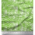 thumbnail image 1 of Soimoi Poly Georgette Fabric Snake Animal Skin Printed Craft Fabric by The Yard 52 Inch Wide, 1 of 3