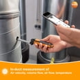 thumbnail image 2 of Anemómetro portátil testo 405i para medir la velocidad del aire y la temperatura, 2 of 8