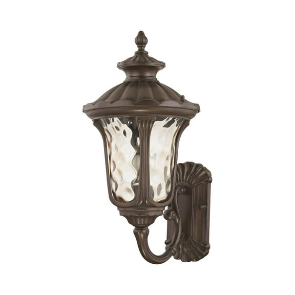 Livex Lighting Oxford Outdoor Wall Lantern in Imperial Bronze