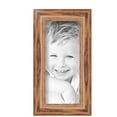 thumbnail image 2 of ArtToFrames 4" x 9" Honey Picture Frame, 4x9 inch Brown MDF Poster Frame (WOM-4085), 3 Pack, 2 of 8