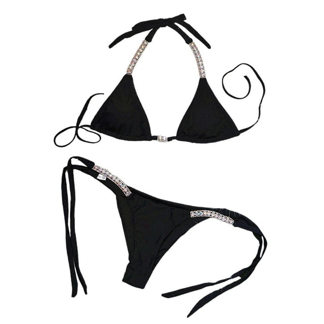 Conjunto de Bikini para mujer Push Up Bra traje de baño para fiesta L jinwen Traje de bikini de mujer