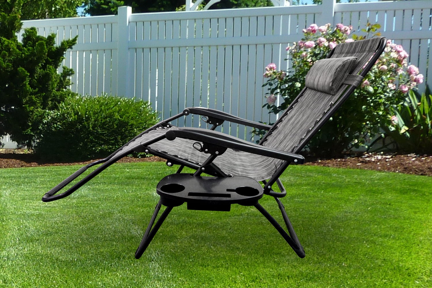 Caravan Zero Gravity Chair Side Table and Cup Holder Accessory