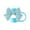 Cyan, variant on Adorable Straw Topper Cute Bow Reusable Cap Cover Proof Drinking Tip Protector for Leak-Proof Sipping, 1.3*0.9 in, Cyan