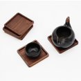 thumbnail image 2 of Black Walnut Coasters Log Insulation Coasters Coffee Coasters Beer Coasters, 2 of 2