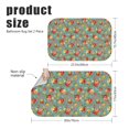 thumbnail image 3 of Pioneer Flower Floral Print Pattern Bath Mat Set Of 2,Non-Slip Rug for Bathroom,Kitchen,Bedroom,Entrance, 30x17 and 23.5x15.7 Inches, 3 of 5