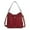 Red, variant on MKF Collection Geneva Shoulder Bag Stylish Vegan Leather Women’s Handbag, Crossbody Bag, and Purse by Mia K.-Chocolate