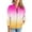 Multicolor, variant on jobturf Womens Bomber Jacket Holiday Lightweight Casual Outerwear Long Sleeve Going Out Tops Fall Spring Fashion Gradient Short Coats with Pockets