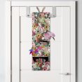 thumbnail image 2 of Botanical Hanging Pocket Organizer, Colorful Flower Bouquets Beauty Magnolia Lilly Branches Shabby Forest Meadow, Printed Polyester Storage Bag with Pockets, 9" x 27", Multicolor, 2 of 2