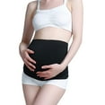 thumbnail image 3 of Black pregnant women with elastic abdominal belt, back support, abdominal belt, and waist extension belt, 3 of 5