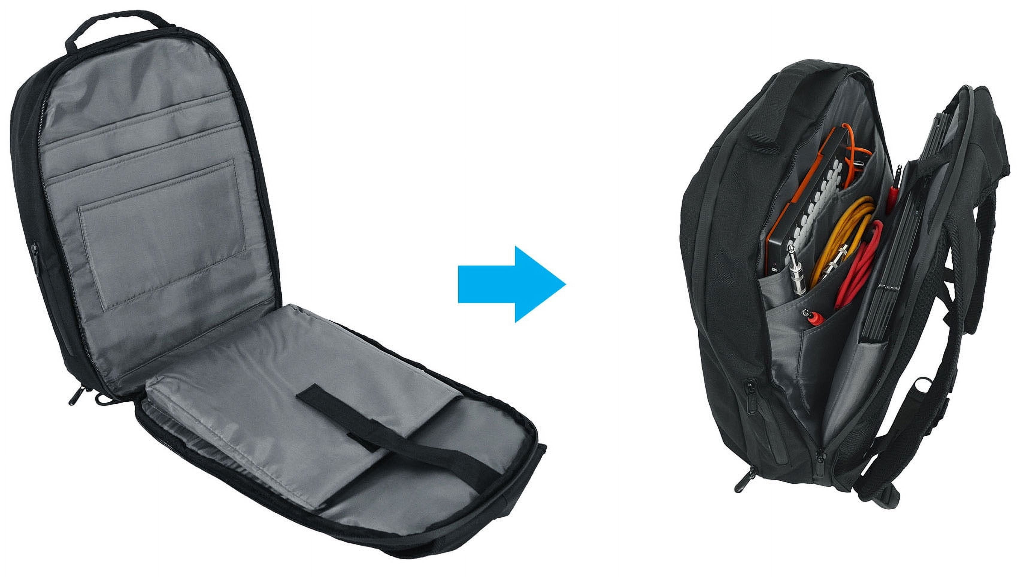 2 Gemini WPX-2000 1200w DJ/PA Line Array Speakers w/8" Subs+Mics+Backpack+Cables