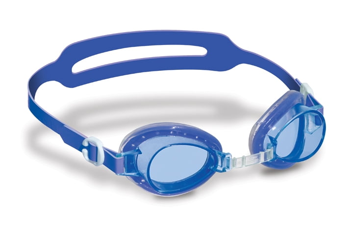 Swimline Aruba Swim Goggles for Kids w case Blue by Swimline