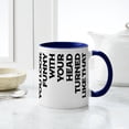 thumbnail image 4 of CafePress - You Look Funny With Your Head Tu - 11 oz Ceramic Mug - Novelty Coffee Tea Cup, 4 of 4