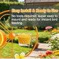 thumbnail image 5 of Glass Bird Feeder Cups,Oriole Jelly Feeder Replacement Bowls,Outdoor Hanging Bird Feeder Cups for Hummingbirds,Goldfinches,Gardens and Balconies 4PCS, 5 of 7