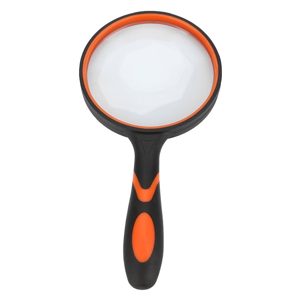 Herramienta de asistencia para la lectura de 65 mm, lupa con mango de 8 aumentos para lector de libros y periódicos