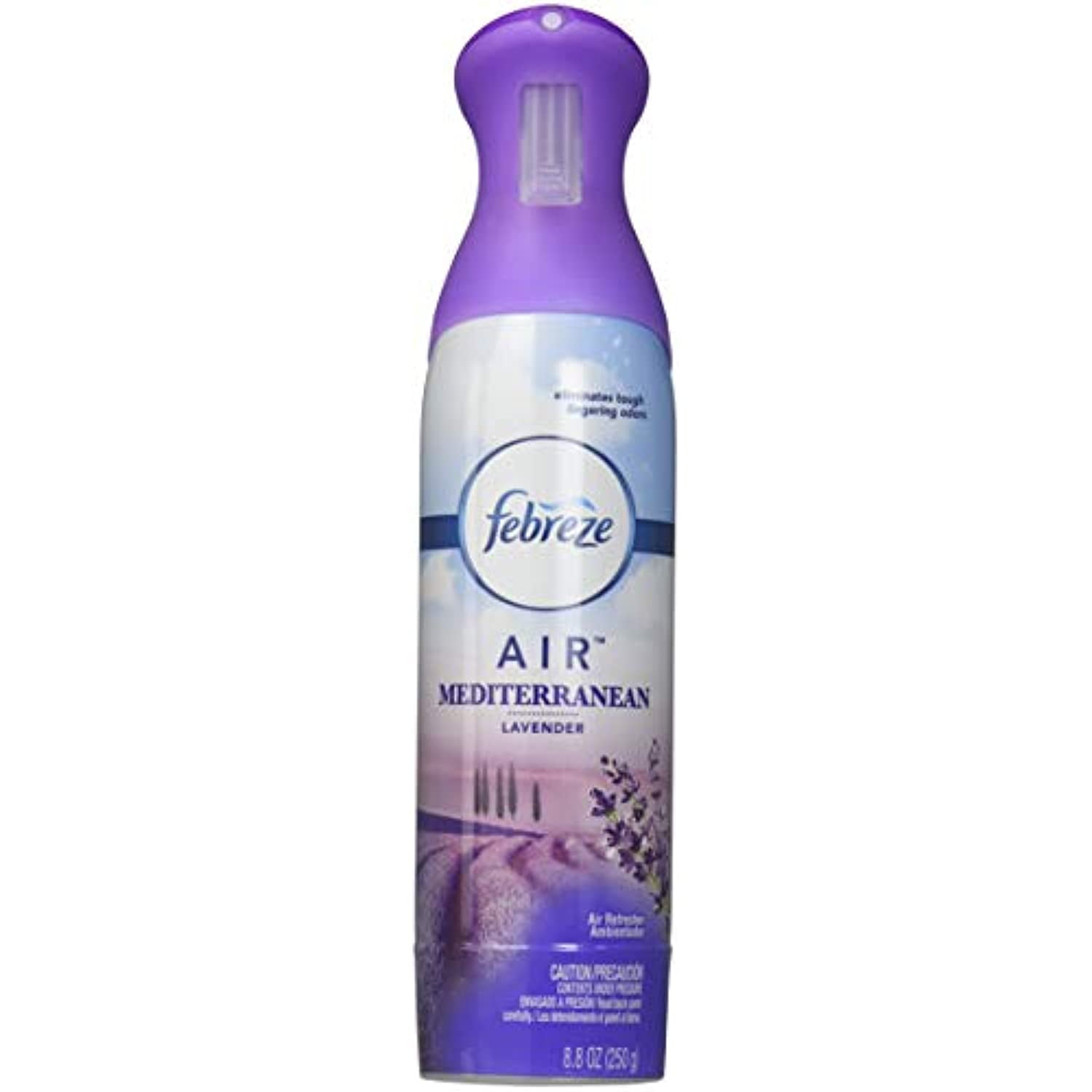 Febreze Air Air Freshener Spray Mediterranean Lavender Net Wt. 8.