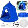 thumbnail image 1 of VEVOR Hanging Tree Tent 46 H x 43.4 Diam Hanging Tree House Tent with Led Lights, 1 of 8