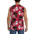 thumbnail image 4 of Daiia Cute Dog Printed Men's Tank Tops,Casual Soft Sleeveless Gym Muscle Shirts Bodybuilding Tee-Small, 4 of 8