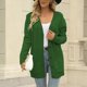 thumbnail image 5 of Puntoco Chaqueta De Mujer Y Cárdigan Largo Sólido Informal De Invierno para Mujer Ropa para Exteriores Botones Tops Chaqueta Suéteres con Bolsillo Liquidación De Navidad Puntoco Puntoco-3562, 5 of 8