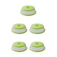 thumbnail image 3 of Injueey Microwave Plate Cover Foldable with Vent Covers Heating Oil-proof -proof Guard Splatter Folding for Vegetables Type2 NO2, 3 of 6