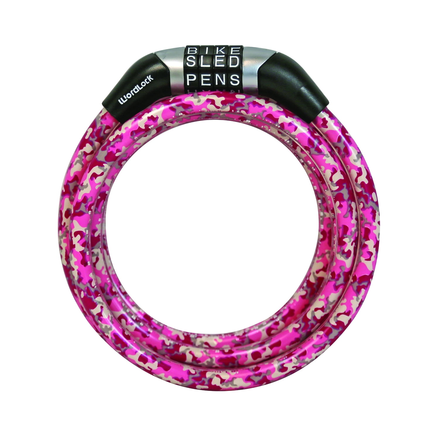 pink bike lock