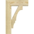 thumbnail image 3 of Ekena Millwork 4"W x 16"D x 24"H Balboa Block Rough Sawn Bracket, Douglas Fir, 3 of 4