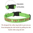 thumbnail image 3 of Collar de identificación de perro personalizado personalizado, collar de teléfono con nombre de mascota bordado MFZFUKR CPB-US-XAH127-3, 3 of 5
