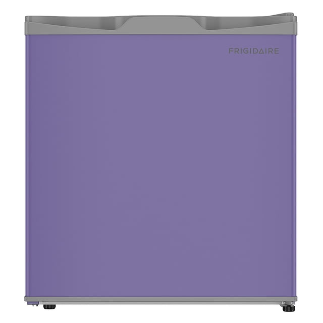 Frigidaire 1.6 Cu. ft. Mini Refrigerator with Freezer, Mini Fridge with Door Storage, Purple