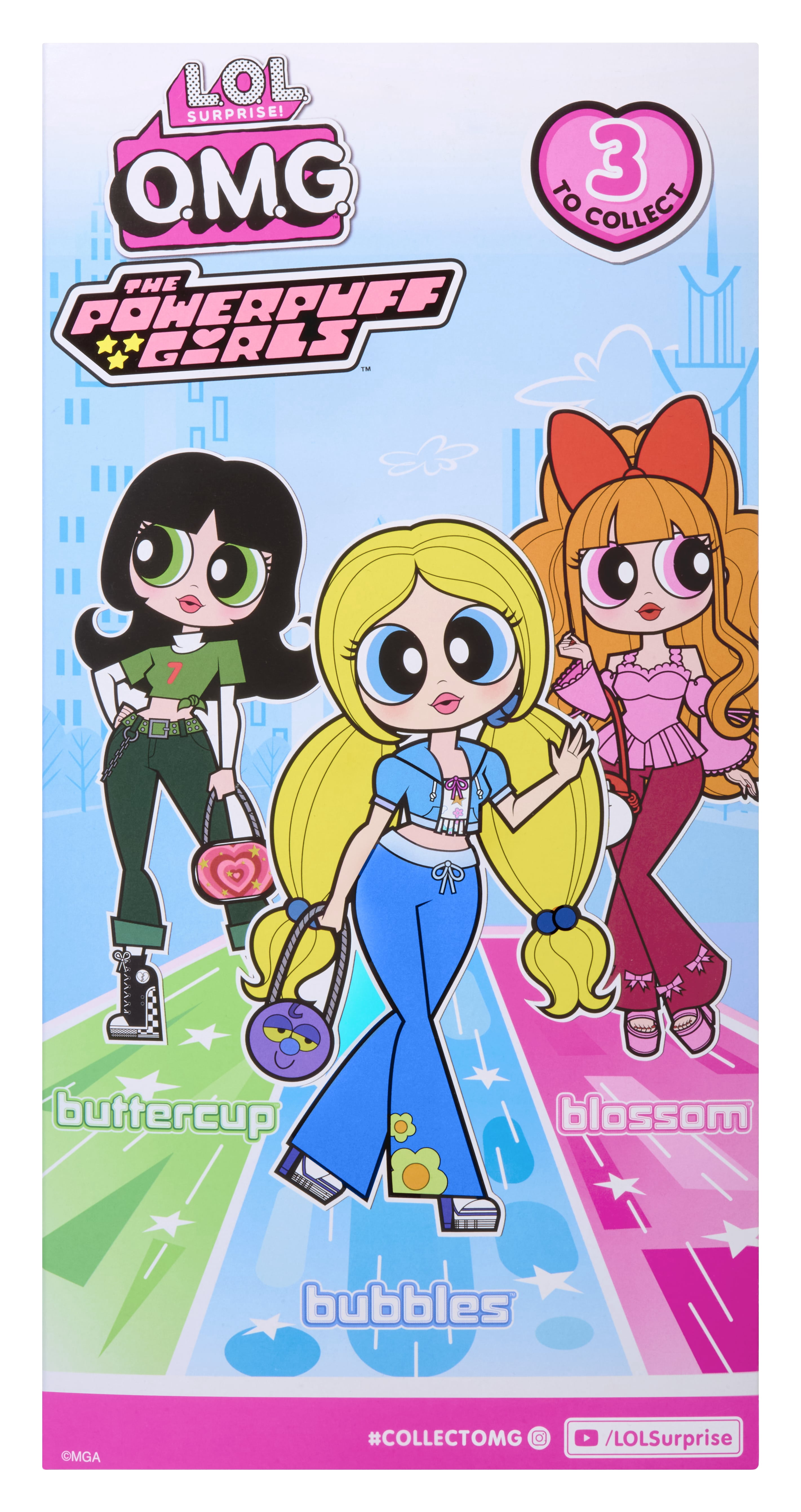 L.O.L. Surprise! OMG The Powerpuff Girls Doll - Blossom