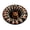 Style-D1-1Pc, variant on Halloween Theme 3D Visual Optical Floor Mat,Jack-O-Lantern&Bat Purple Cave Design Non- Washable Illusion Round Rugs,for Home,Party,Trick or Treat Entry Decor
