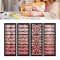 thumbnail image 1 of Laser Kpop Photocard Sticker, Textured 4 Sheets Scrapbook Sticker  for Card Making Decoration, 1 of 7