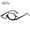 D, variant on Foldable Rotatable Bifocal Reading Glasses for Hands-Free Makeup Application with Enhanced Precision and Clear Vision