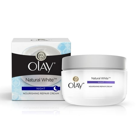 Olay Natural White Night Nourishing Repair Cream - (Best Natural Face Cream In India)