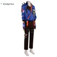 thumbnail image 4 of Disfraz de Cosplay de Yoru para hombre, juego de rol, fantasía, chaqueta, guantes, disfraz de hombre, ropa de fiesta para juegos de rol, 4 of 5