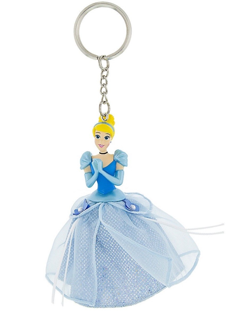 Disney Parks Princess Cinderella Tulle Keychain New with Tags