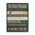 thumbnail image 2 of Stupell Industries Rustic Family House Rules Green Brown Tan Gray Framed by Kim Allen, 2 of 5